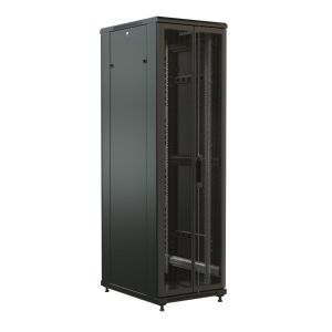 WR-TT-3762-DD-RAL9004 Шкаф телекоммуникационный 19" напольный 37U