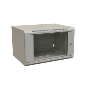 WR-TW-0666-GP-RAL7035 Шкаф телекоммуникационный 19" настенный 6U