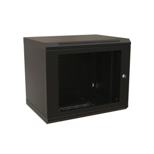 WR-TW-1566-SD-RAL9004 Шкаф телекоммуникационный 19" настенный 15U