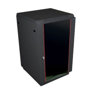 ШТК-М-22.6.10-1ААА-9005 Шкаф телекоммуникационный 19" напольный 22U