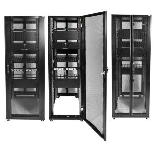 ШТК-СП-48.8.12-48АА-9005 Шкаф телекоммуникационный 19" напольный 48U