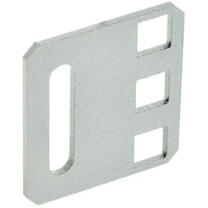 AD35-01U-R Переходник с 21« на 19» 1U серый