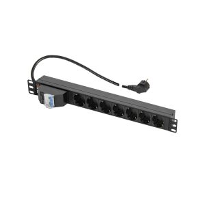 TLK-RSC07-MD-04-BK Блок розеток 19"