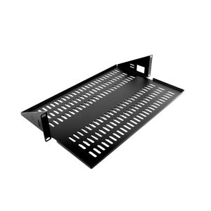 МС-40.2-9005 Полка для стойки перфорированная консольная 2U