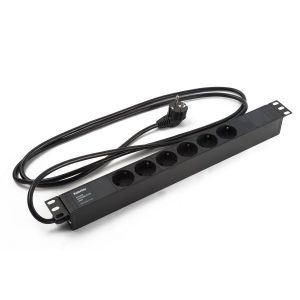 SHE19-6SH-2.5EU Блок розеток 19"