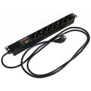 SHE19-7SH-AV-2.5EU Блок розеток 19"