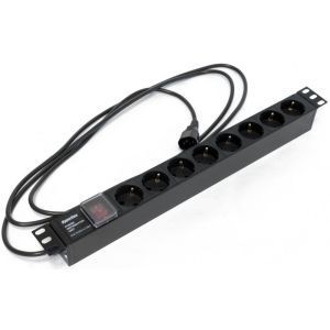 SHE19-8SH-S-2.5IEC Блок розеток 19"