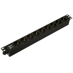 SHE19-9SH-CB Блок розеток 19"