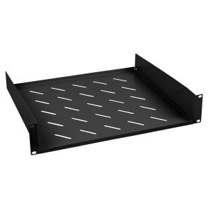 SH-J017-2U-400-BK (8629c) Полка 19"