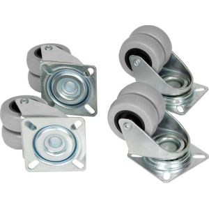 TLK-CB4 (4шт) Ролики TLK поворотные для напольных шкафов