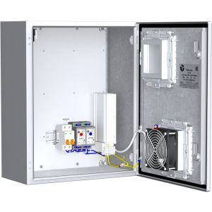 ТШ-13В Шкаф монтажный с обогревом и вентиляцией