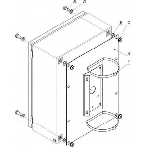 КС-9 Кронштейн крепления на опору