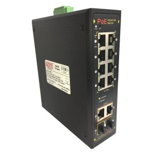 F-802 Коммутатор 8-портовый с PoE