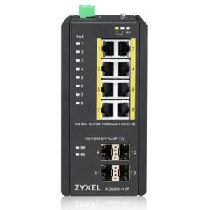 RGS200-12P-ZZ0101F Промышленный L2 PoE+ коммутатор