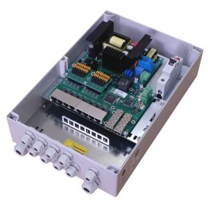 TFortis PSW-2G8F+ Коммутатор для подключения 8 камер