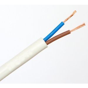 ПВС 2х1,0 белый, ГОСТ ККЗ Кабель силовой многопроволочный