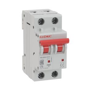 YON MD63 2P 10А 6кА (MD63-2C10-6) Автоматический выключатель