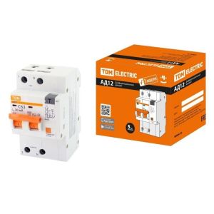 АД12 2Р 16А 30мА (SQ0204-0106) Автоматический выключатель дифференциального тока