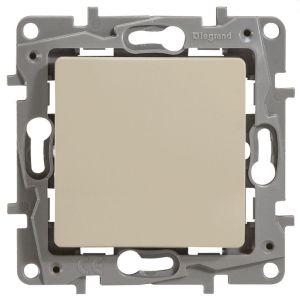 ETIKA выключатель 1-клавишный, скрытой установки, слоновая кость (672301) Выключатель