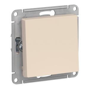 AtlasDesign выключатель 1-клавишный, скрытой установки, механизм, бежевый (ATN000211) Выключатель