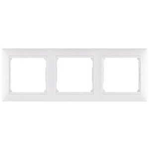 Valena рамка 3-местная, белый (774453) Рамка