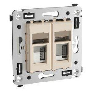 Розетка USB в стену Avanti ванильная дымка (4405543) Розетка USB