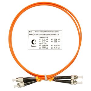FOP-62-FC-ST-25m (8411c) Патч-корд оптический