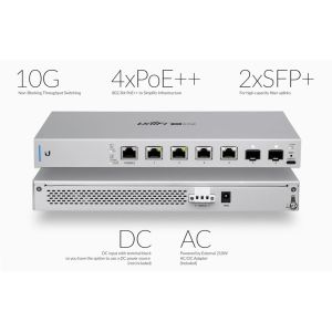 Коммутатор Ubiquiti UniFi Switch XG PoE 10Gb/s