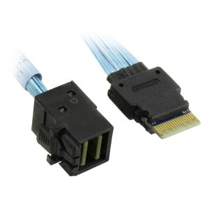 Кабель Gigabyte HDmSAS-SlimSAS 80см, внутренний