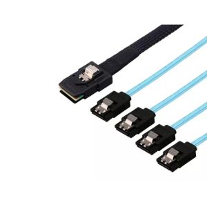 Кабель mSAS-4SATA, 50см, внутренний