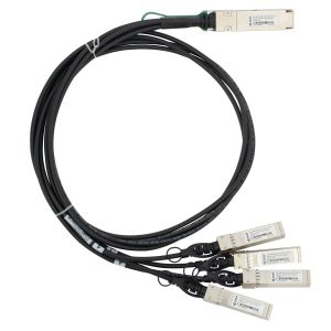 Модуль 40G QSFP-40G->4xSFP+ DAC, дальность до 1м