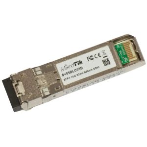 Модуль Mikrotik SFP+ оптический, 10G, дальность до 300м, 850нм
