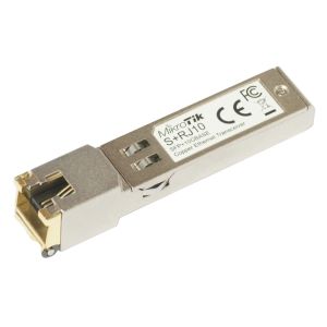 Модуль Mikrotik SFP+ с интерфейсом RJ45, до 10G