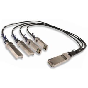 Модуль 40G QSFP-40G->4xSFP+ DAC, дальность до 2м