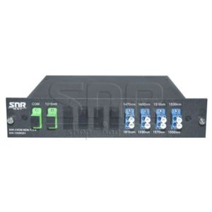 Мультиплексор-Демультиплексор одноволоконный 4-канальный + TV канал 1310нм