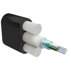 Кабель оптический Alpha Mile Flat DROP, 12 волокон