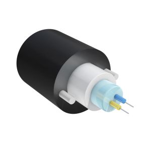 Кабель оптический самонесущий диэлектрический, 2 волокна, 1.0кН, 5.0мм, катушка 2км.