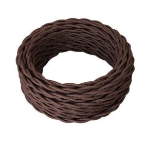 Провод ретро 2х2.5 корич. (уп.20м) RetroElectro 2254730