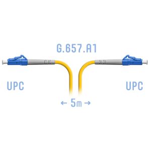 Патчкорд оптический LC/UPC SM G.657.A1 5 метров