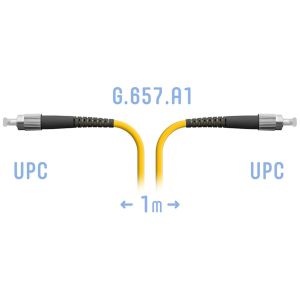 Патчкорд оптический FC/UPC SM G.657.A1 1 метр