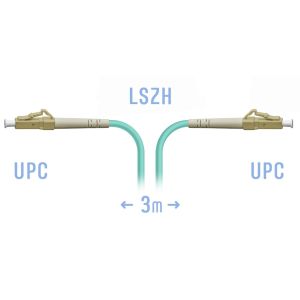 Патчкорд оптический LC/UPC MM 3m