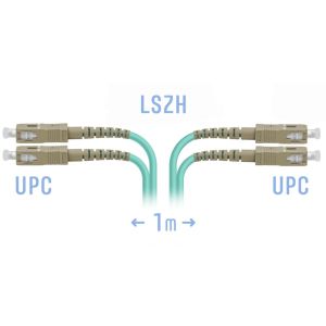 Патчкорд оптический SC MM Duplex 1метр