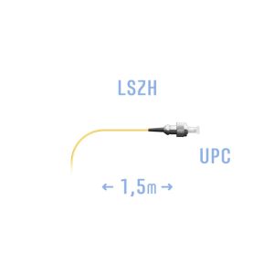 Пигтейл FC/UPC SM (0.9) 1,5 m