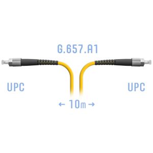 Патчкорд оптический FC/UPC SM G.657.A1 10 метров