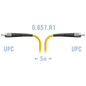 Патчкорд оптический FC/UPC SM G.657.A1 5 метров