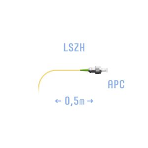 Пигтейл FC/APC SM (0.9) 0,5 m