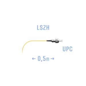 Пигтейл FC/UPC SM (0.9) 0,5 m
