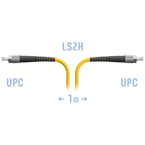 Патчкорд оптический FC/UPC SM 1m