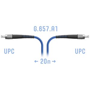 Патчкорд оптический армированный FC/UPC 20 метров