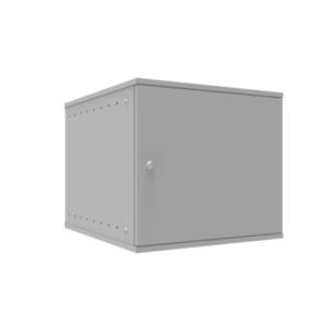 Шкаф телекоммуникационный настенный 9U, 523х600х465мм серия LITE (металлическая дверь)